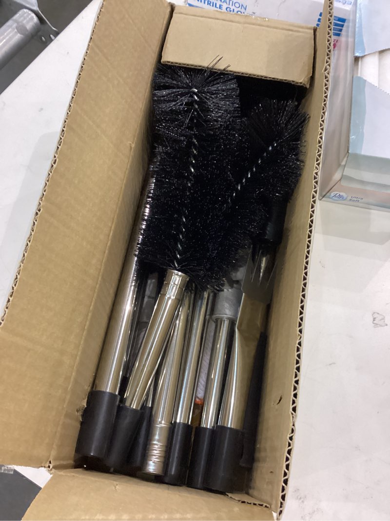 Condition photo showing Good Condition for 10.5FT Gutter Cleaning Tools from the Ground, Adjustable Length Gutter Cleaning Pole with Gutter Scoop, Gutter Brush, Gutter Rake, Efficient Gutter Cleaner for Leaves, Twigs & Debris