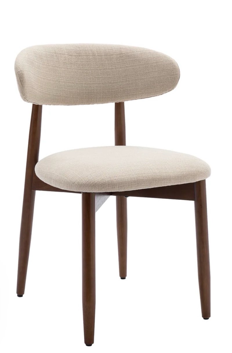 colamy noya mid-century modern dining chair - 1