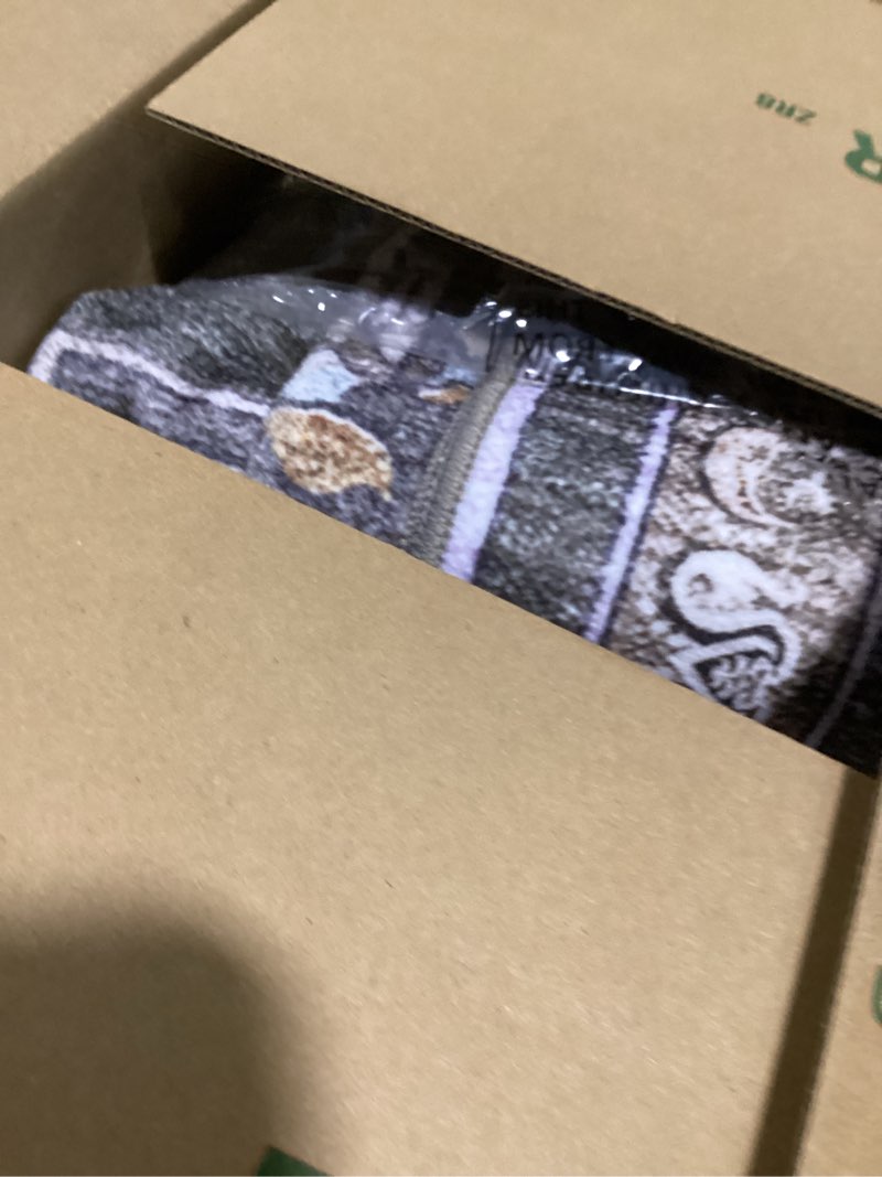 BEIMO Area Rugs for Living Room 8x10 Machine Washable Rug, Boho Vintage Retro Large Floral Medallion