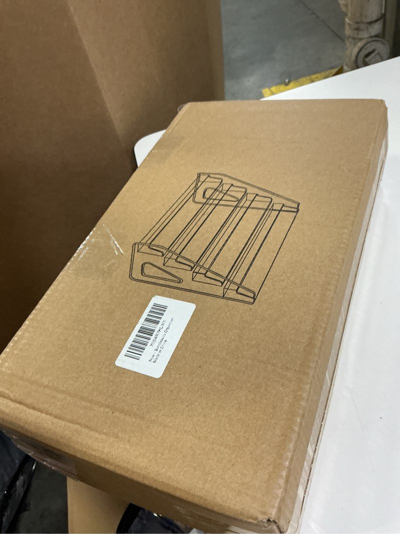 Condition photo showing New/Like New for Upgraded 4 Tier Card Display Stand, Trading Greeting Card Display Stand for Stickers, Baseball Sports Cards, Postcards, On the Go for Vendor Events Retail(4 Tier, 1 
