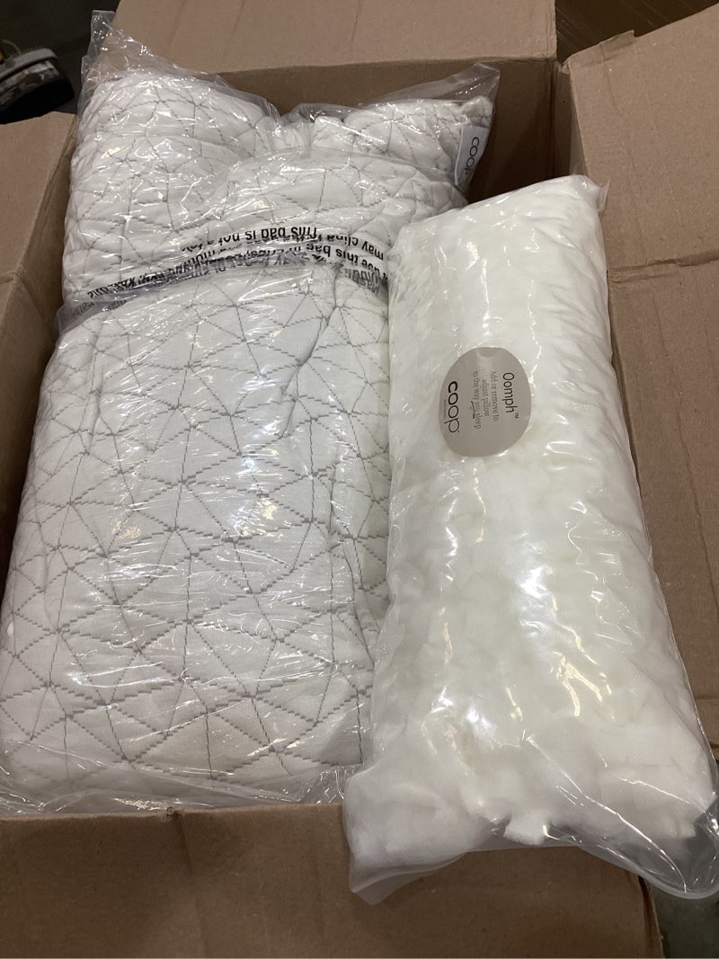 Condition photo showing Good Condition for coop home goods original adjustable pillow, queen size bed pillows for sleeping, cross cut memory foam pillows - medium firm back, stomach and side sleeper pillow, certipur-us/greenguard gold