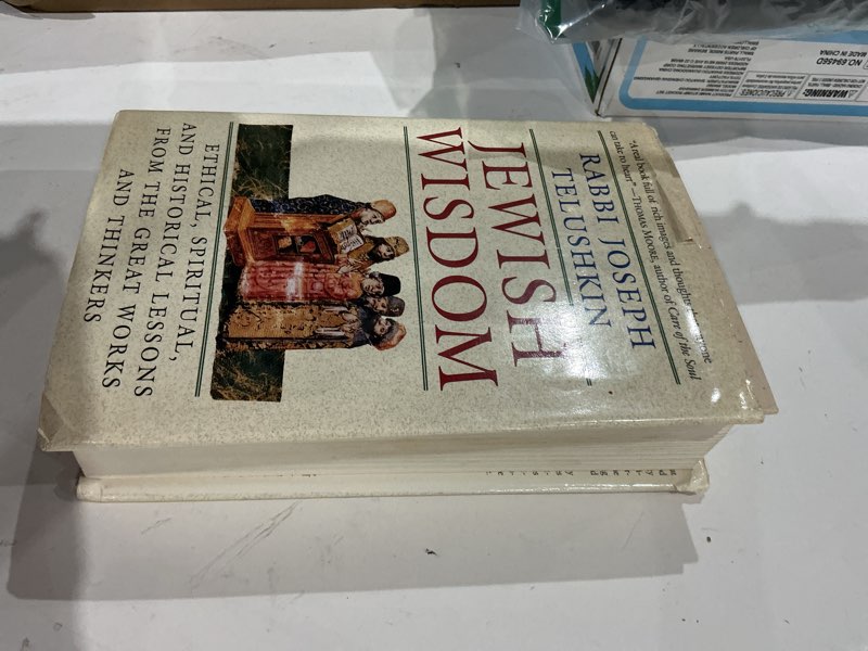 Condition photo showing As Is for jewish wisdom