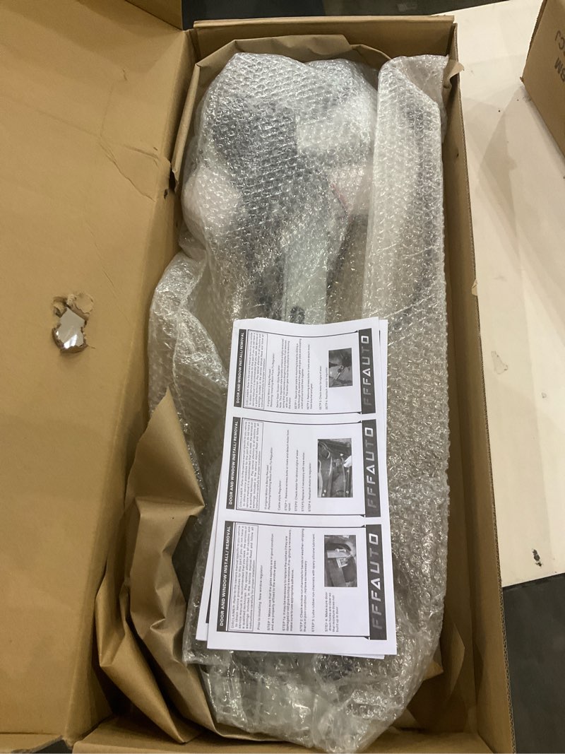 Door and window regulator, car