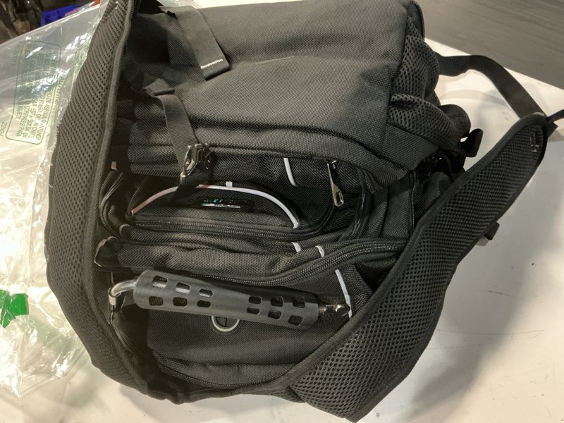 Condition photo showing Good Condition for veckuson lunch bag backpack, insulated cooler lunch box backpack, extra large travel laptop backpack tsa friendly rfid computer college bag with usb port for women men fits 17.3 inch laptop gray-rfid