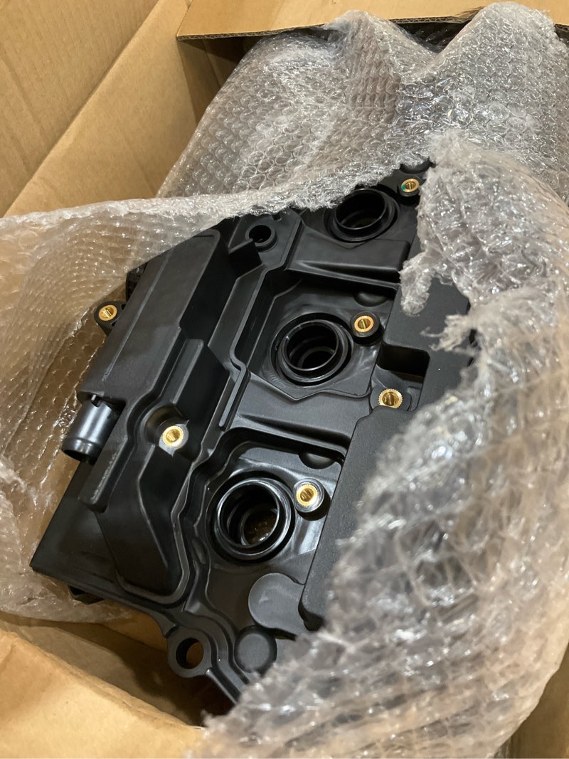 Condition photo showing Good Condition for 123105baa01 engine valve cover compatible with 2016-2025 honda acura | 2016-2025 civic 2018-2022 accord 2023-2025 hr-v 2019-2024 rdx 2021-2024 tlx 2.0l l4 replace 12310-5ba-a01 12310rpyg01