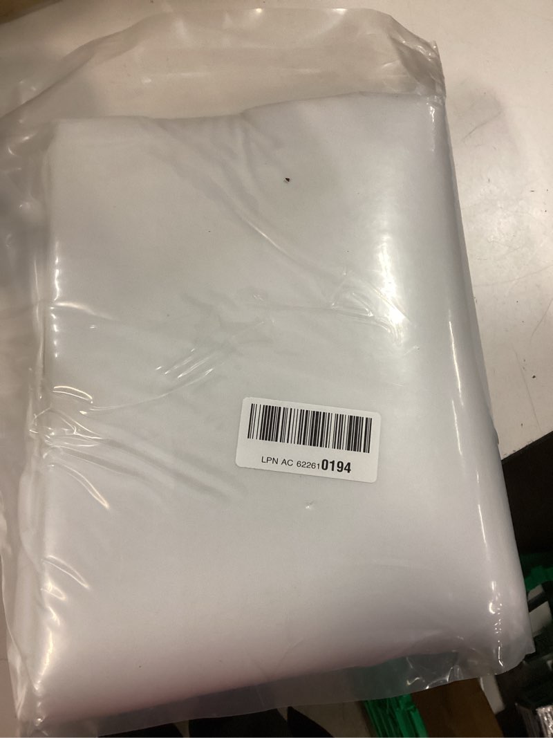 Condition photo showing New/Like New for HOMBYS Memory Foam Couch Cushion Replacement, High Density Upholstery Foam Wrapped with Memory Foam & Polyester Batting, Sofa Cushions Inserts with Dacron Fiber Layer,with Removable Cover,6"x24"x27" White 6 inch Thick-24"x27"