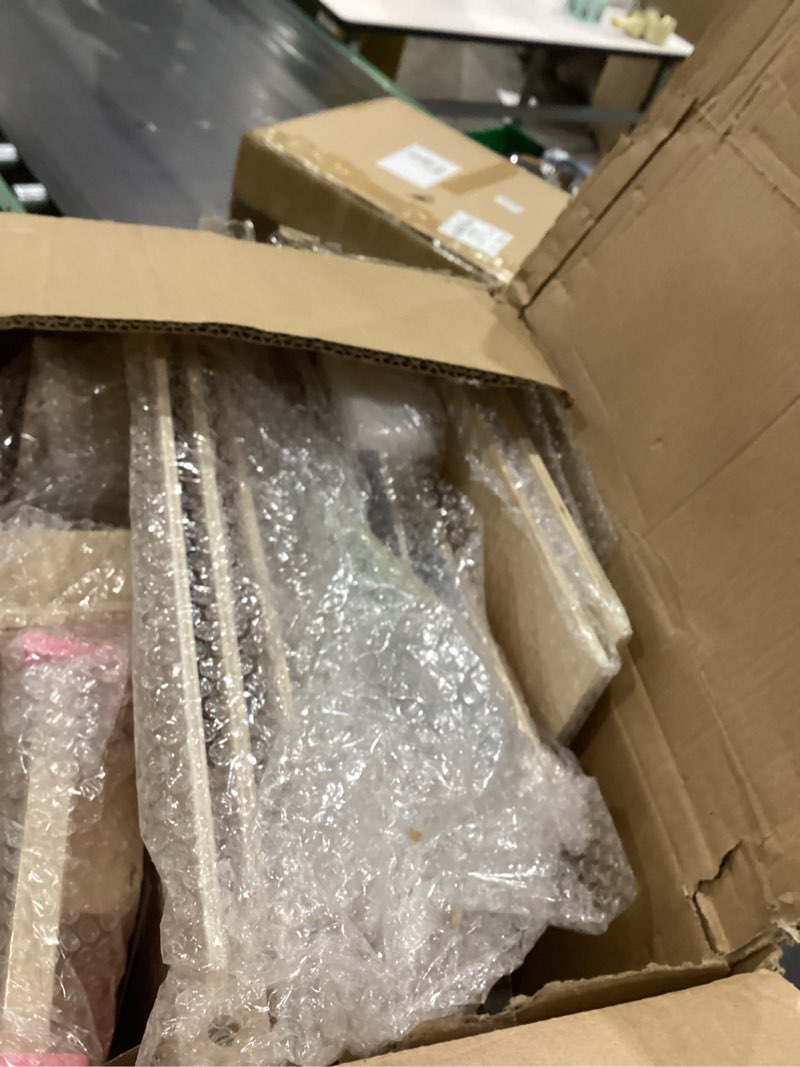 Condition photo showing As Is for Melissa & Doug Wooden Multi-Level Dollhouse Wooden Multi-Story Pretend Play Dollhouse for Kids