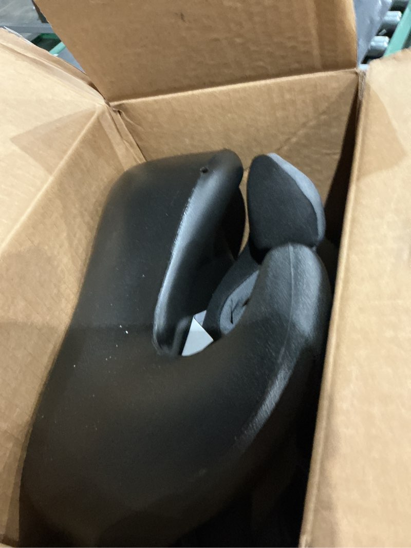 Condition photo showing As Is for cosco kids rise lx booster car seat, fossil black