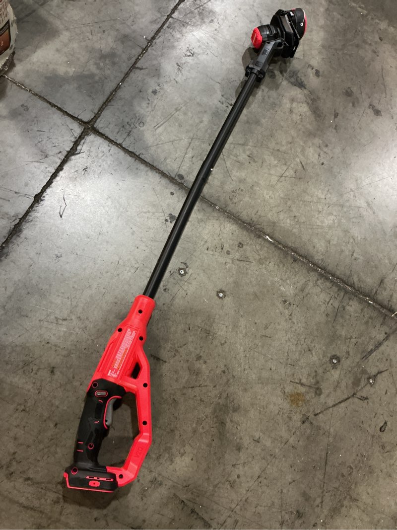 Condition photo showing As Is for craftsman v20 craftsman v20 20-volt max 13-in straight shaft battery string trimmer edger conversion capable