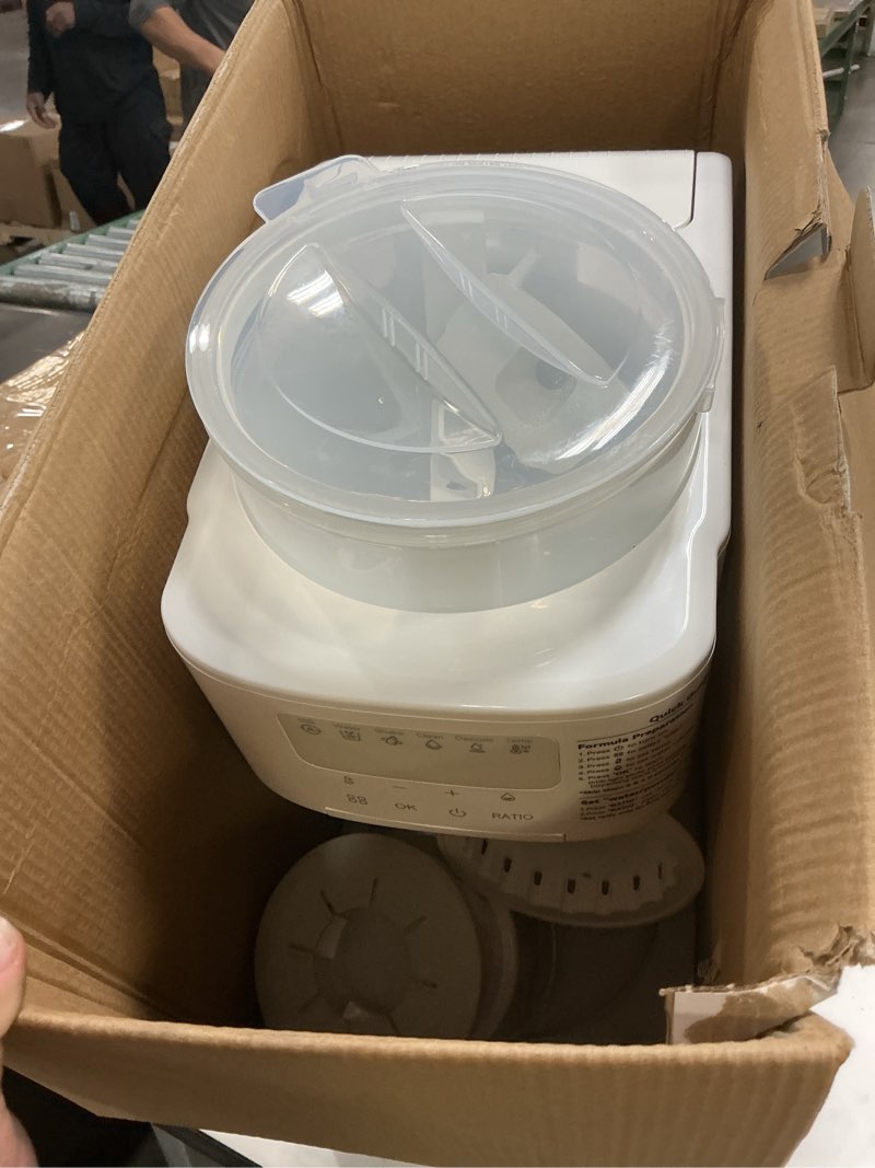 Condition photo showing Good Condition for advanced baby formula maker with automatic mix & clean, fast formula dispenser with accurate sensors, instant warm water, moisture-proof, fits most bottles & formula, dishwasher-safe (white)