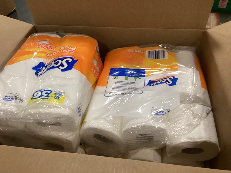 Condition photo showing Good Condition for Scott ComfortPlus Toilet Paper, 36 Double Rolls, 231 Sheets per Roll, Septic-Safe, 1-Ply Toilet Tissue Double 231 sheets (Pack of 36)