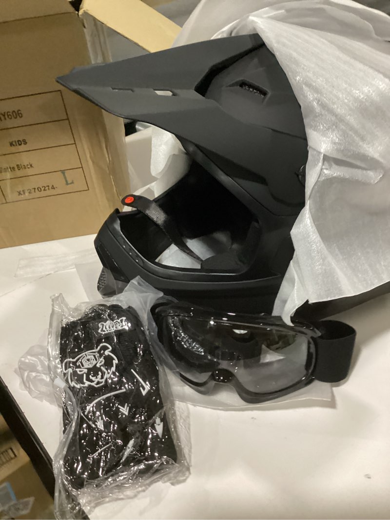 Condition photo showing Good Condition for TCMT Dot Kids Street Dirt Bike Helmet Youth Motocross Helmet Full Face ATV Four Wheeler Motorcycle H