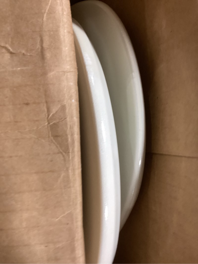 Condition photo showing Good Condition for Mayfair Cassel Slow Close Toilet Seat, Easy Clean, Non Slip Premium Wood Seat, Easy Install, Made in USA, Elongated, Biscuit Seat Elongated