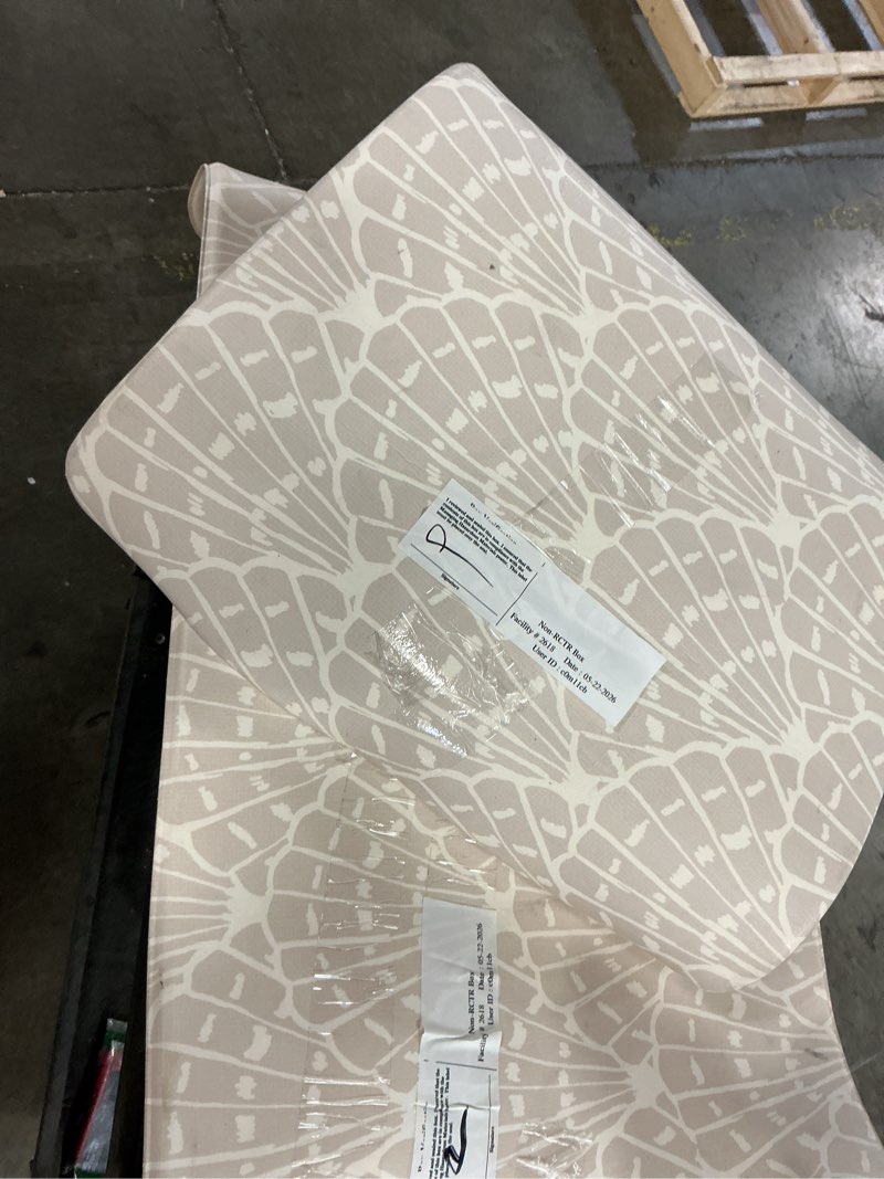Condition photo showing As Is for apache mills  stain-proof cushion mat