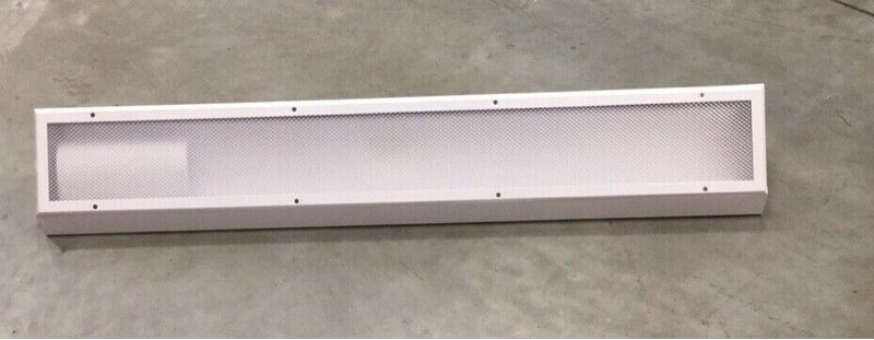 3ft Baseboard Heater Cover Left End Cap Galvanized Steel Baseboard 