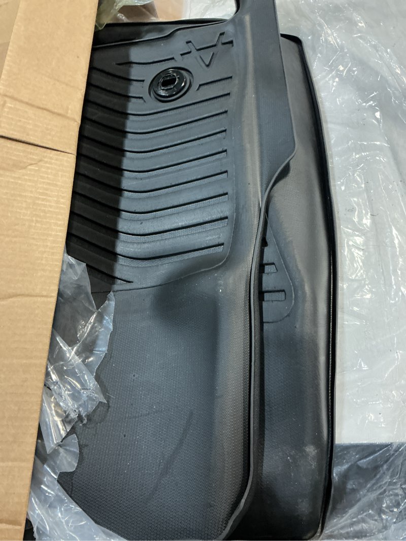 Condition photo showing As Is for auxko all weather floor mats fit for toyota rav 22019-2024 2025 gasoline & hybrid & phev tpe rubber liners rav 2 accessories set all season guard odorless anti-slip floor mats rav 2 hybrid|2019-2025|floor mats
