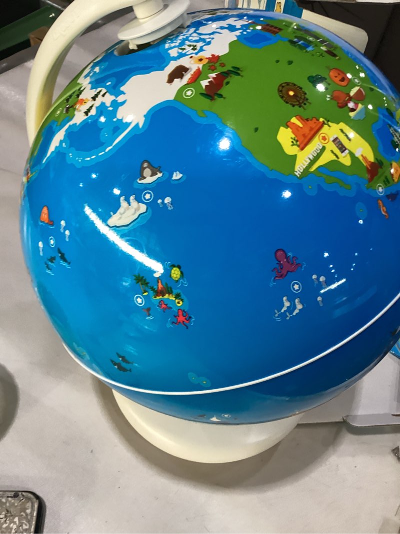 Condition photo showing New/Like New for PlayShifu Globe for Children – Orboot Earth: Interactive Kids Globe with 1000+ Facts on Animals, Places & Monuments | Tech-Powered Learning Toy & STEM Gift for Kids Ages 4–10