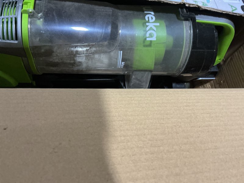 Condition photo showing As Is for Eureka Airspeed Ultra-Lightweight Compact Bagless Upright Vacuum Cleaner, NEU10AE4, Green Green Compact