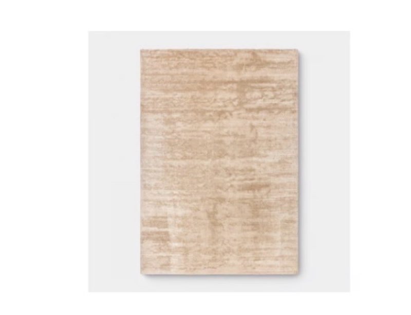 4'x6' jute diamond area rug tan/ivory - threshold™