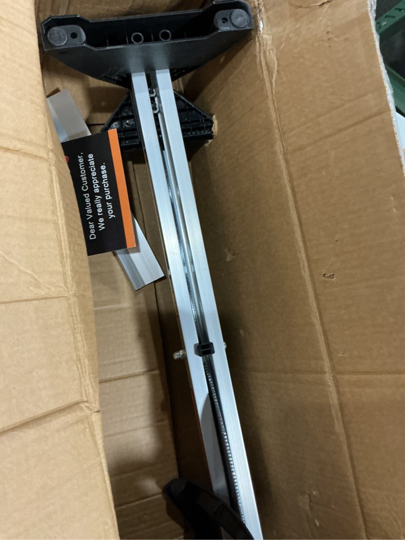 Condition photo showing As Is for cutterex laminate floor cutter for vct, lvt, spc, pvc, wpc, rubber floor and rigid core vinyl plank, laminate flooring cutter, vinyl floor cutter, for 8" width and 10mm thickness