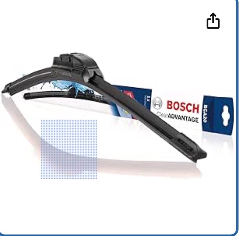 bosch clear advantage 26ca all-weather performance beam wiper blade - 26" (single) 26ca (26")