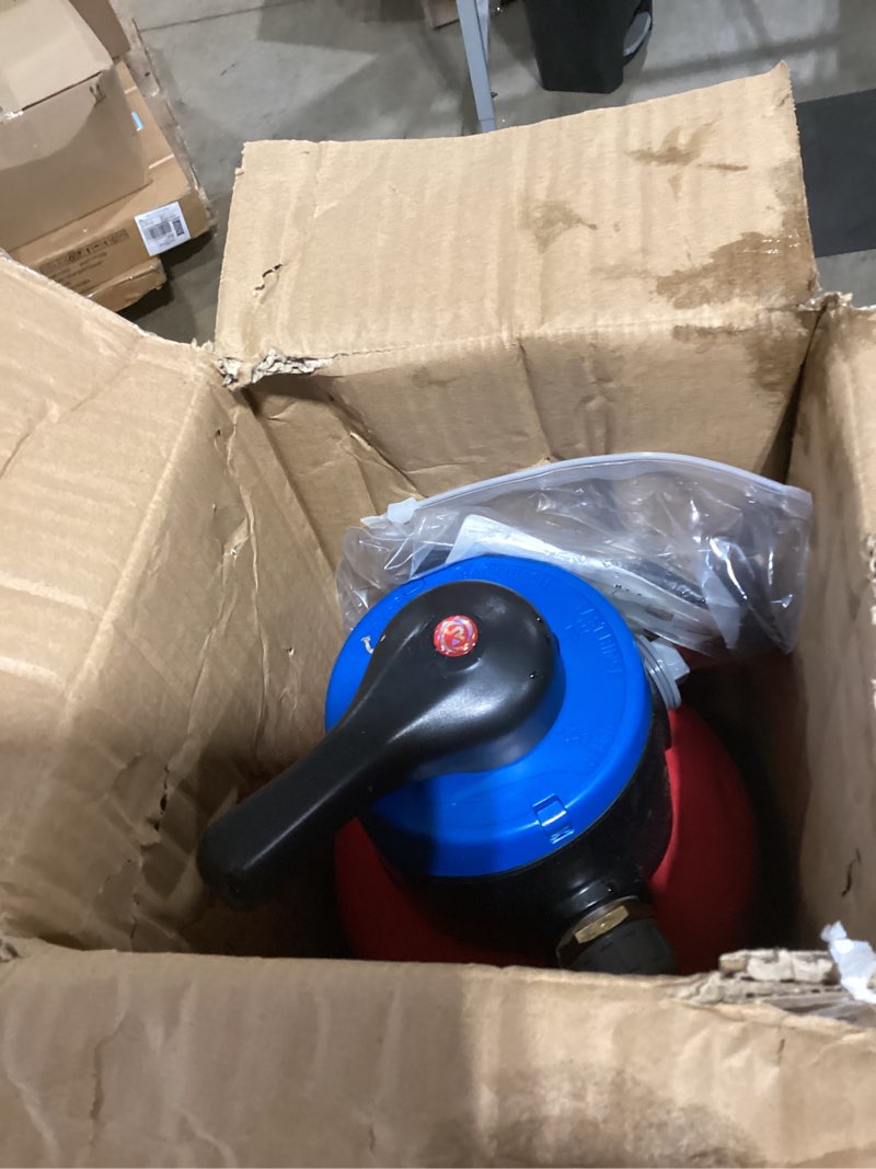 Condition photo showing As Is for spotless car wash system with bypass,pre-filled with di resin, deionized water system, garden hose quick connector, di water system for rv, vehicles, motorcycles, bikes, boats, no spots deionizer