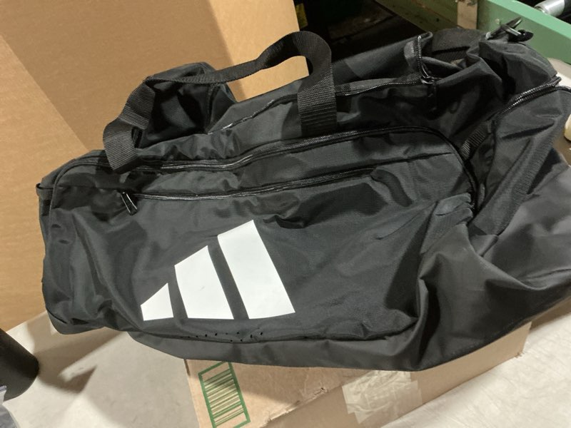 Condition photo showing As Is for adidas  V Medium Duffel - Black