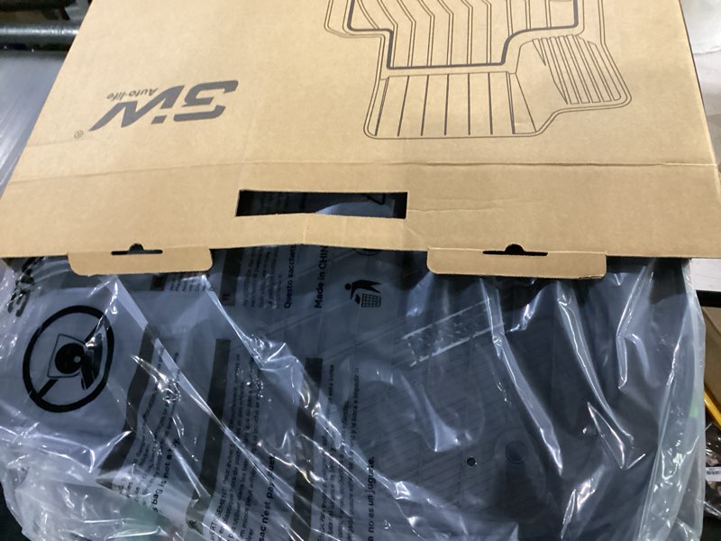 Condition photo showing New/Like New for 3w floor mats for bmw x3 2018-2024 & x4 2019-2025, tpe all weather | custom fit for x3 g01/x4 g02 30i/m40i/30e/m, xdrive30i; full 5-piece set, no gaps or shifting 2) x3 2018-2024 | x4 2019-2024 | floor mats