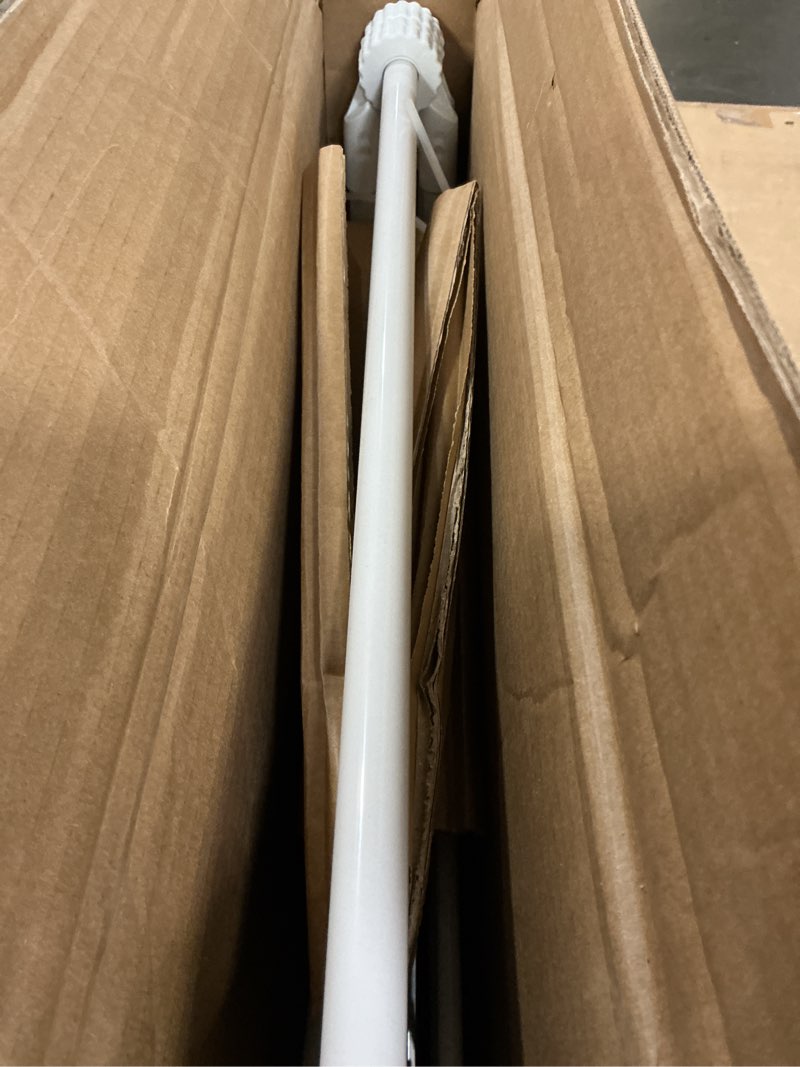 Condition photo showing Good Condition for Amazon Basics Foldable 2-Wing Metal Clothes Drying Rack, 61x23.6x39.3 inches, White