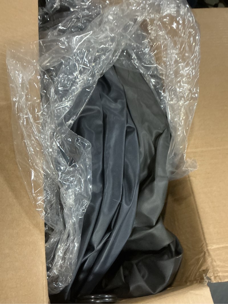 Condition photo showing As Is for Intex Dura-Beam Deluxe Comfort-Plush Elevated: Fiber-Tech – Queen Size – Built-in Electric Pump – 18in Bed Height – 600lb Weight Capacity 18" Grey Queen