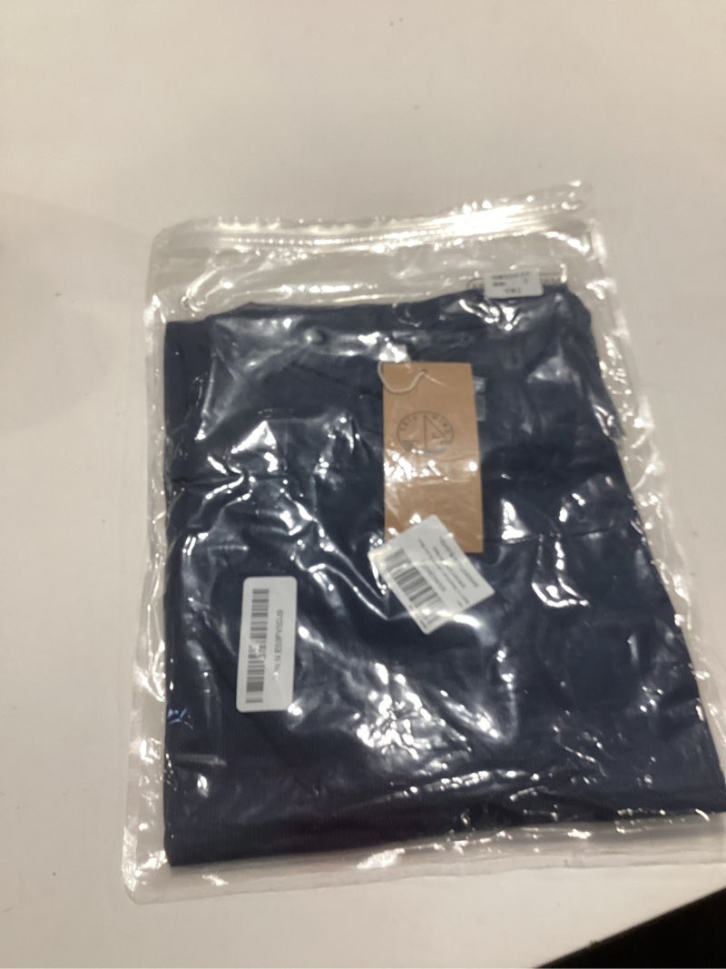Condition photo showing New/Like New for sailwind mens muscle henley shirts lightweight workout t-shirt gym tee athletic short sleeve with button blue small