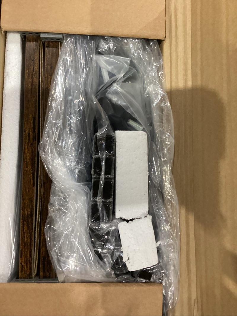 Condition photo showing New/Like New for VASAGLE Shoe Rack for Entryway, 5-Tier Shoe Rack Organizer with Storage Shelves and Spacious Top, Freestanding, Adjustable, Industrial, Rustic Brown and Ink Black ULBS038B01 5 Tiers (29.5"W) Rustic Brown + Ink Black