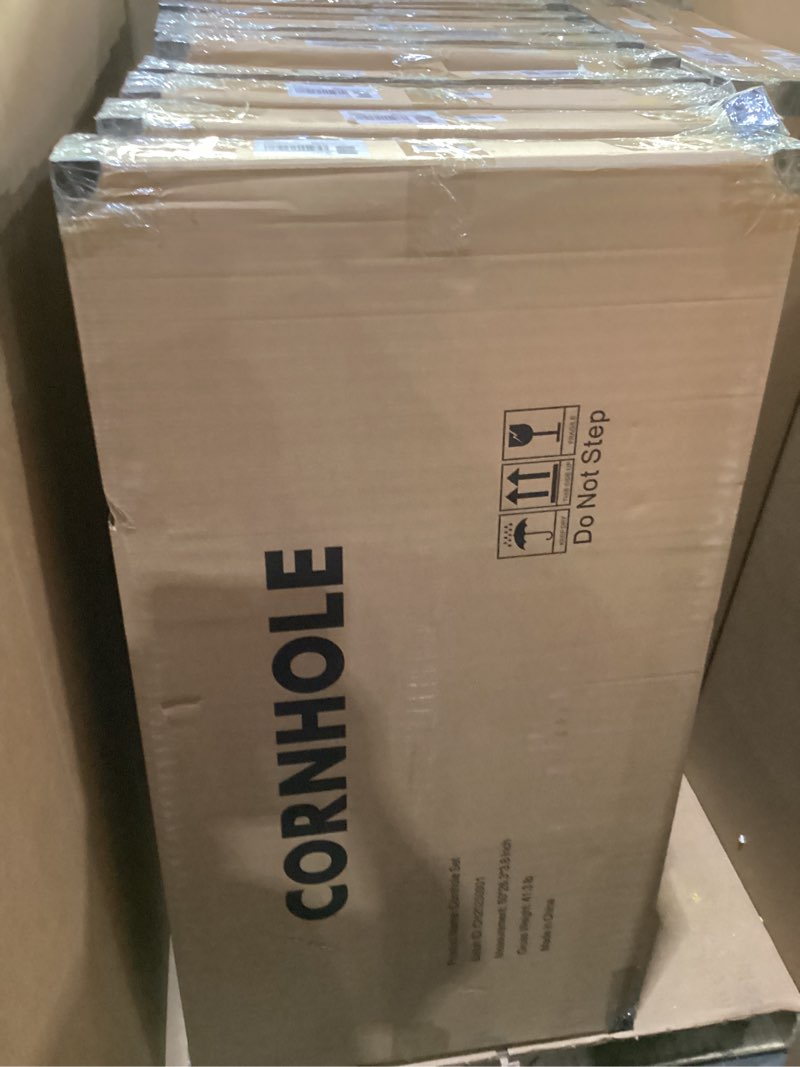 Christmas Cornhole Board Set for Family Games – Regulation Size (4x2ft) Solid Wood, All-Weather Bags & Case. The Ultimate Outdoor/Indoor Corn Hole Games for Holiday Gatherings & Tailgate Fun