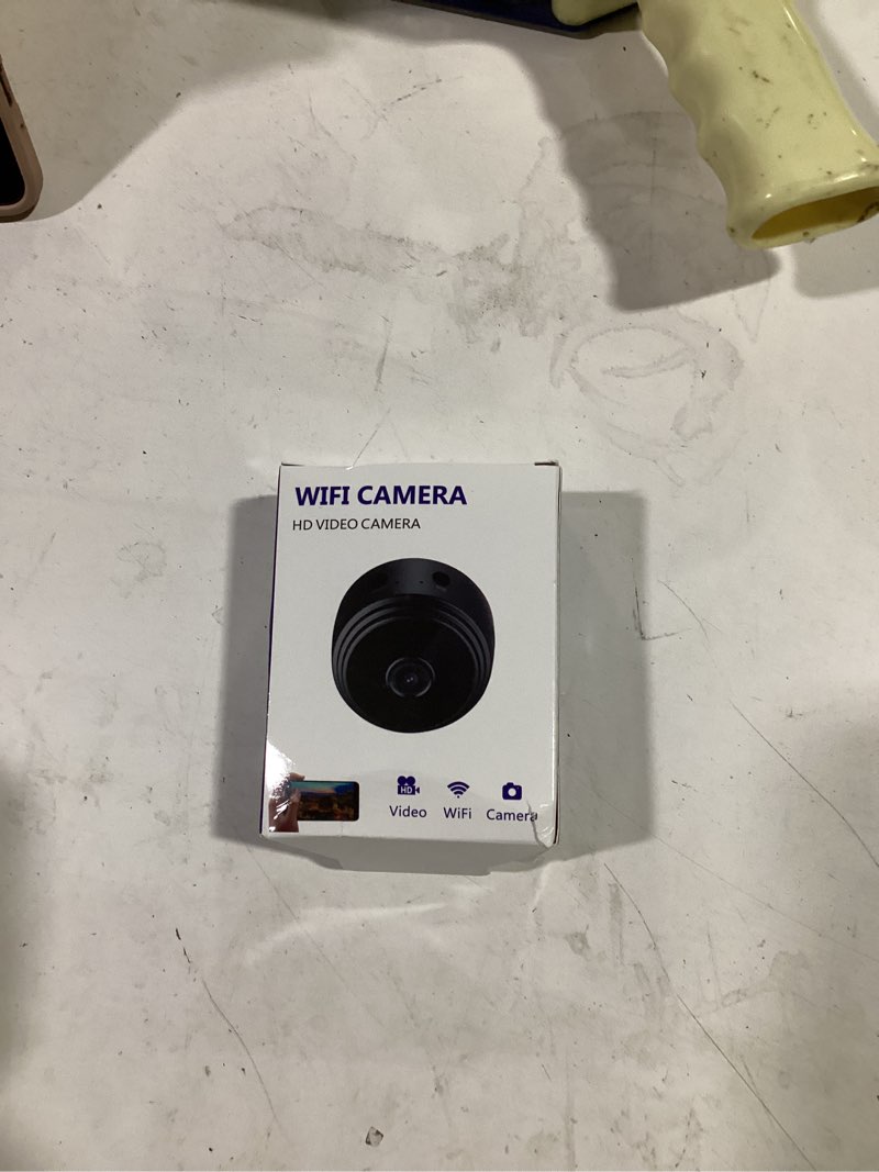 Condition photo showing Good Condition for 1pcs only 0.9 inch hidden camera with audio/video mini small spy home indoor night vision motion detection baby monitor wireless outdoor nanny wifi espias security secret (1, black, mini)