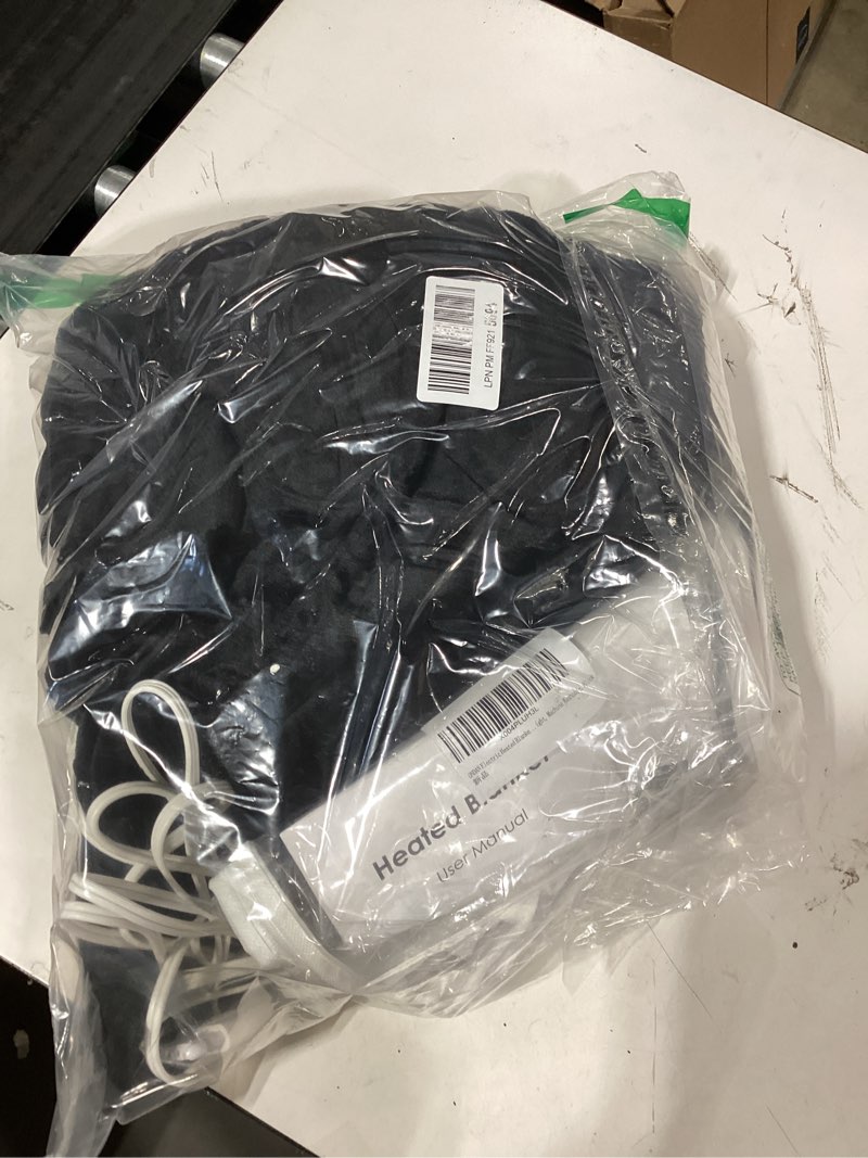 Condition photo showing Good Condition for Electric Heated Blanket 72"x84" Full Size Microplush Cover Blanket 5 Heat Settings & 10 Hours Auto Off, Cozy & Warm for All Night, Machine Washable, Black 01-black Full(72''×84'')