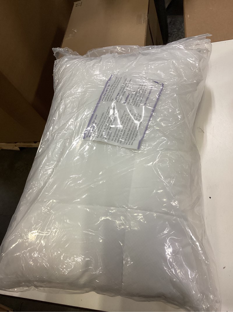 Condition photo showing New/Like New for Nuzzle Cooling Adjustable Pillow for Side Sleepers, Luxury Standard Size Bed Pillow Hotel Collection - Best Adjust Height Soft Firm Pillow for Back, Stomach or Side Sleepers - Home Gifts