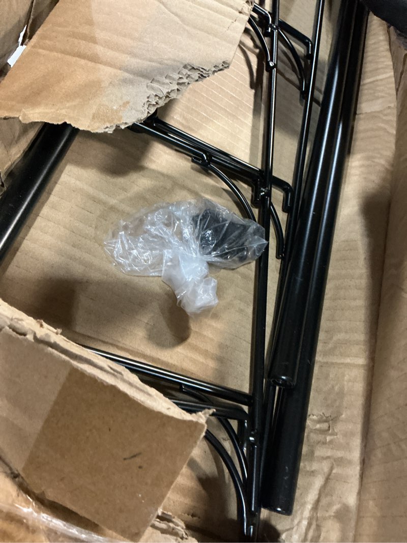 Condition photo showing As Is for amazon basics over the door towel rack with hooks, 19.3w x 6.6d x 24.8h inch, black 19.3wx6.6dx24.8h inch black