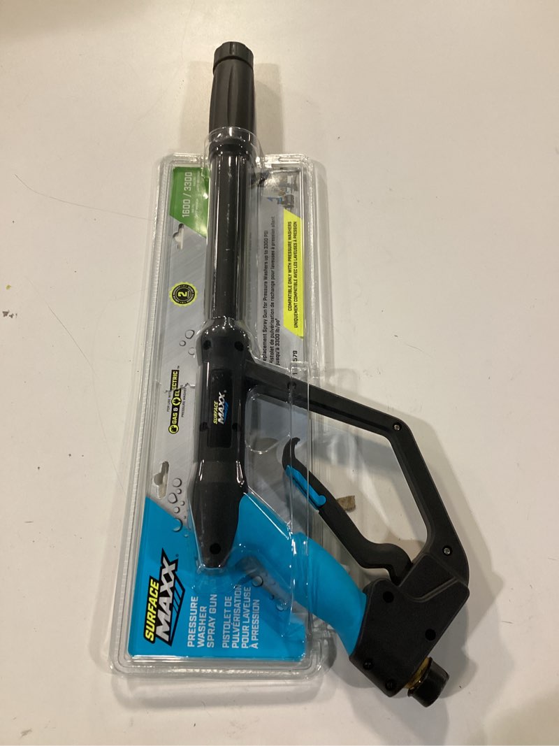 Condition photo showing Good Condition for surfacemaxx 3300 psi pressure washer spray gun