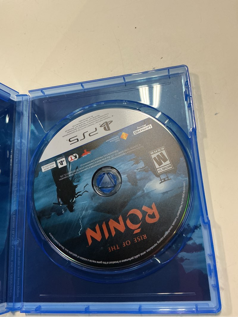 Condition photo showing New/Like New for rise of the ronin - playstation 5