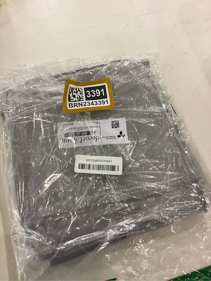 decoruhome throw pillow covers 16x16 inch set of 2, soft plush faux fur wool grey couch pillow cover