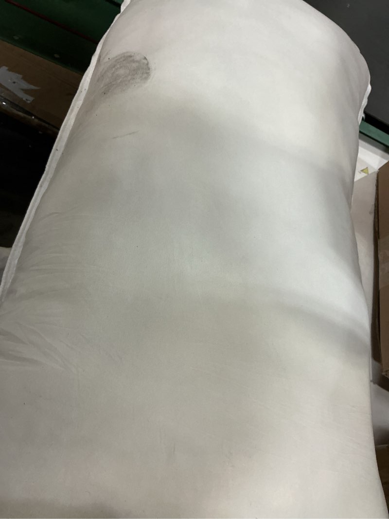 Condition photo showing As Is for Marrywindix Tiny Pillow 2 Pack Small Decorative Pillow 9.5 x 5.5 in Travel Pillows Soft Pet Pillow for Camping Travel Sleeping Bed Sofa Neck Knee Wrist Support (White)