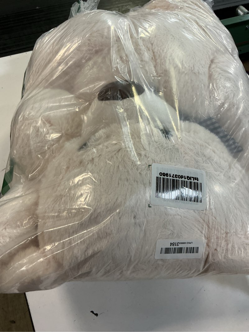 Condition photo showing Good Condition for maogolan giant teddy bear big 4 feet stuffed animal stuffed bear baby shower 47 inches life size large teddy for girlfriend boyfriend wife children cream 47 inches