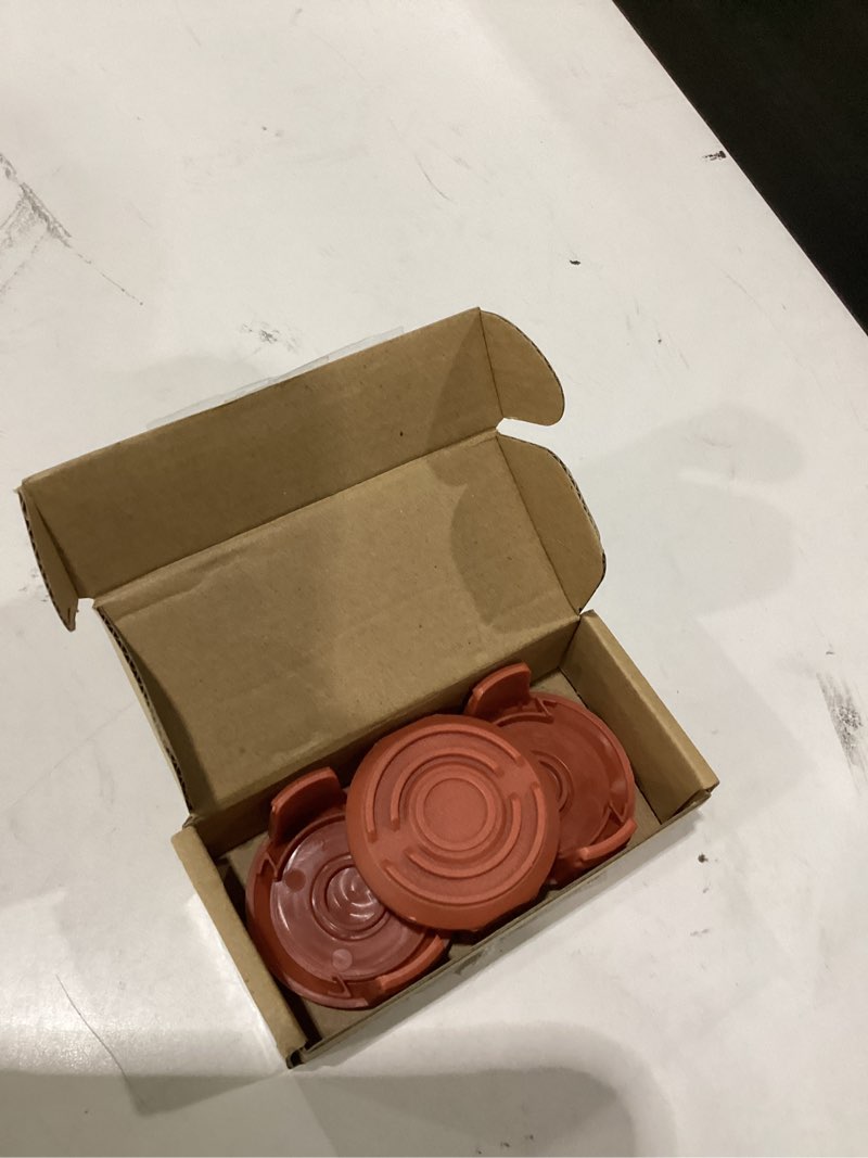 Condition photo showing Good Condition for spool cap cover for worx,trimmer replacement spool cap covers for worx,suitable for worx weed eater (3 pack)