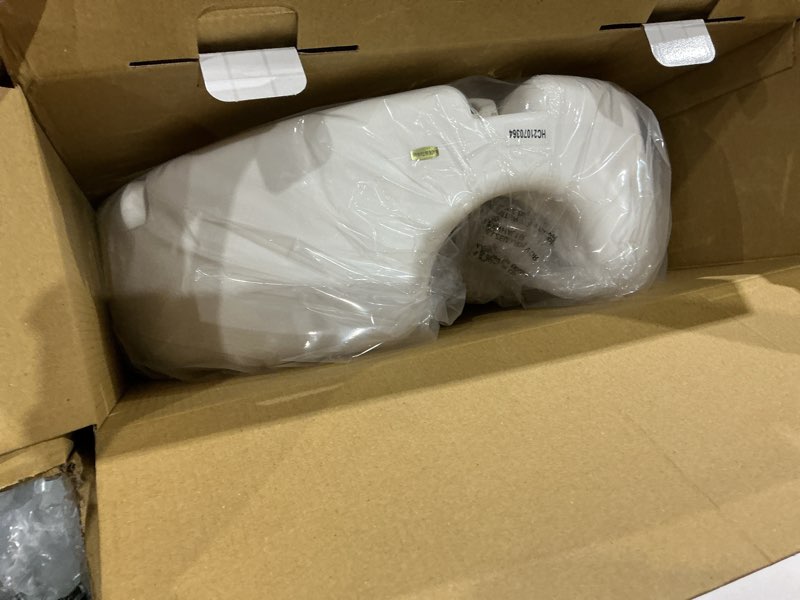 Condition photo showing Good Condition for pcp 5" elevated toilet seat, universal fit, tall profile rise height lift, tightening stability lock, portable bath safety commode support