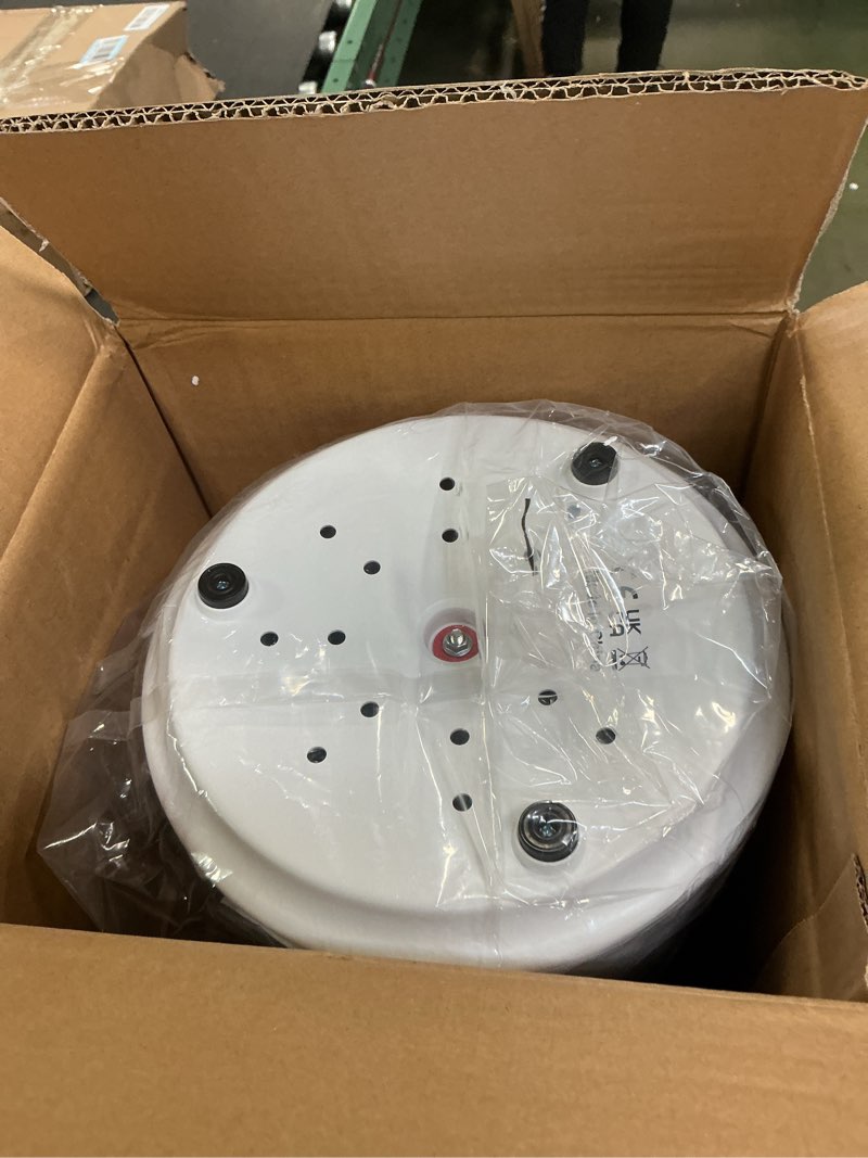 Condition photo showing New/Like New for ROVSUN ?Upgraded? 1.1 Gallon/4L Water Distiller Countertop Distilled Water Machine with Flame-Retardant Material, BPA-Free Container & Stainless Steel Interior, 750W Distilled Water Maker Purifier 4L-White