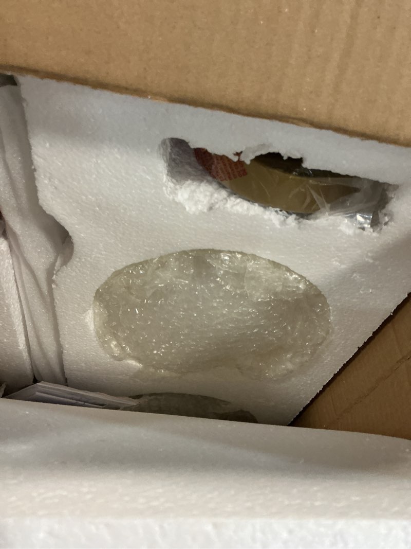 Condition photo showing New/Like New for 45.3" Modern Linear Chandelier 4-Lights Milk Glass Globe Linear Pendant Light Fixture Brushed Gold Mid Century Chandelier Kitchen Island Dining Room Light Fixture Over Table Gold 45.3"-4 Lights