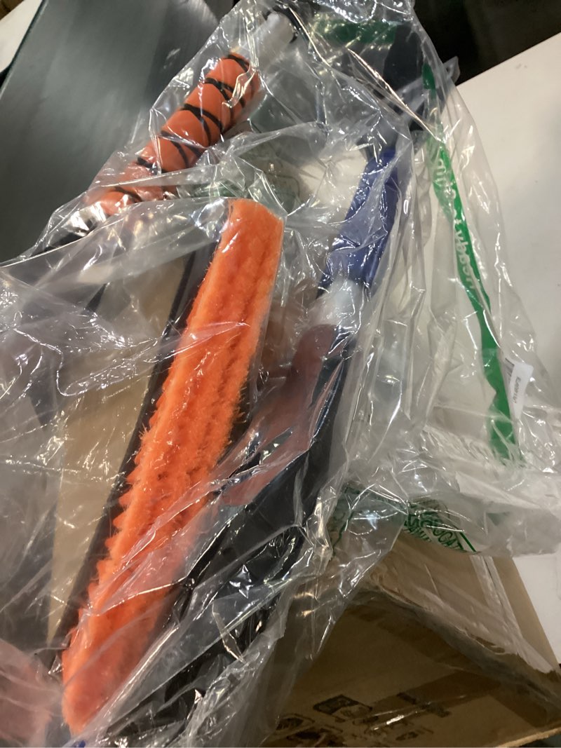 Condition photo showing Good Condition for EcoNour 27" Car Snow Brush and Ice Scrapers for Car Windshield (2 Pack) | Scratch Free Bristle Head Snow Brush & Tough Window Snow Scraper with Aluminium Body | Snow Removal Winter Car Accessories Blue & Orange