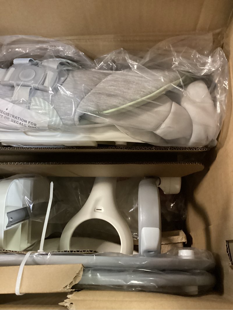 Condition photo showing New/Like New for Graco Soothe My Way with Removable Rocker, Madden - Versatile Baby Swing & Portable Rocker