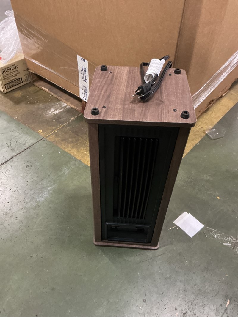 Condition photo showing Good Condition for Infrared Heaters for Indoor Use - Portable Infrared Quartz Space Heater with Thermostat, 24'' Tower Heaters for Indoor Use, Bedroom, Home Office, 1500W, Child Lock, Multi-Protection,3 Heat Modes