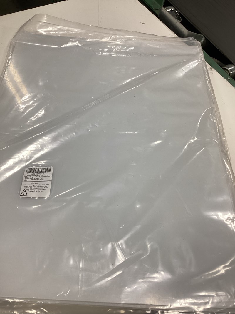 Condition photo showing Good Condition for 1/4 Clear Acrylic Sheet, 6mm Thick 18x24 Plexiglass Sheets for Sign Making, LED Light Project, Skylight, Windows Glass, Tabletop, Display Case, Stand, Holder 1pcs 1/4x18x24 inches 1 (3)Pack